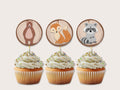Printable Woodland Cupcake Topper