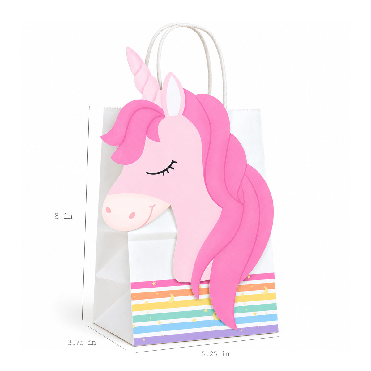 Rainbow Unicorn Favor Bags