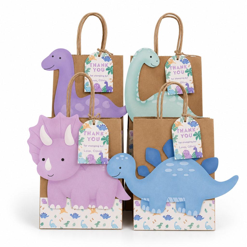 Dinosaur Favor Bags
