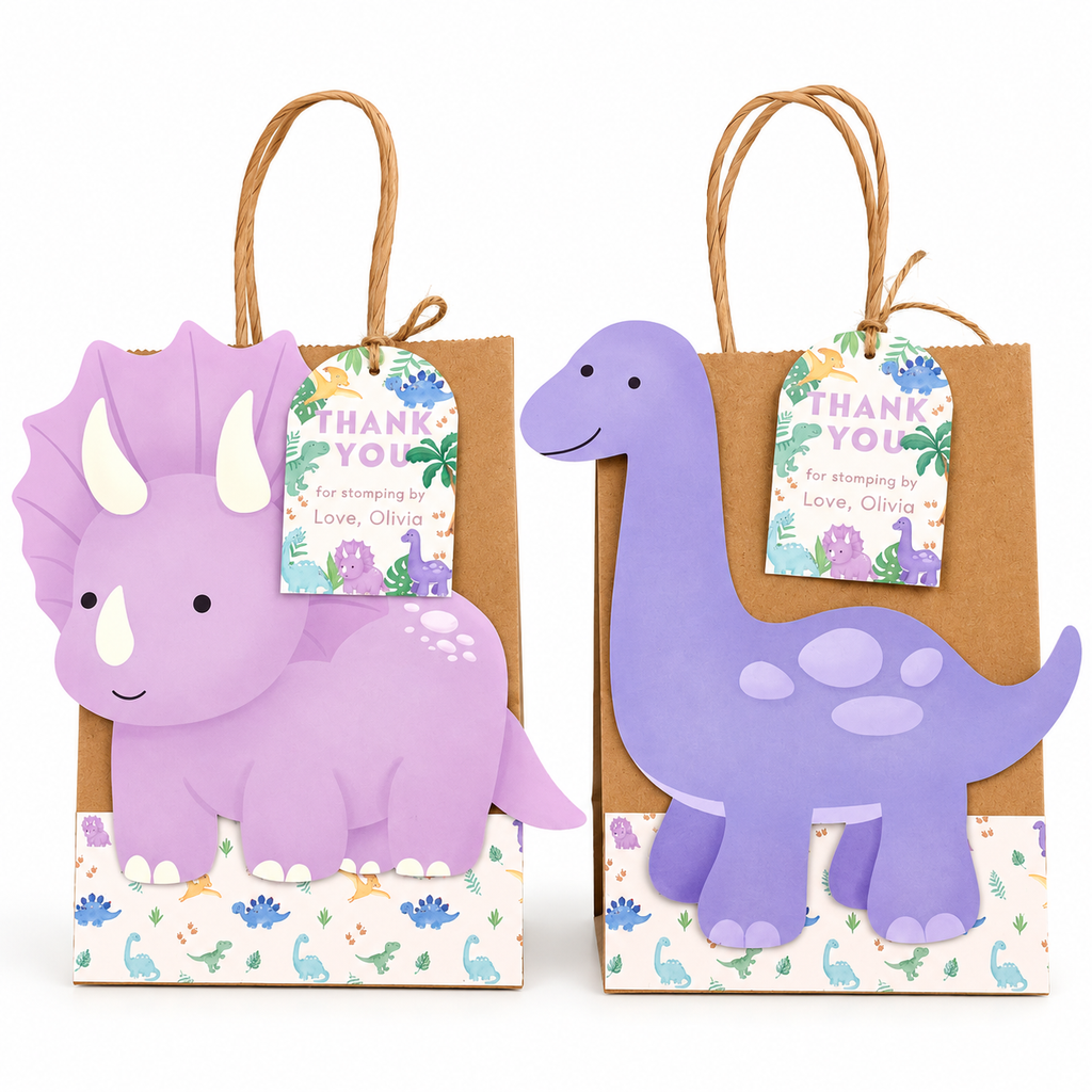 Dinosaur Favor Bags