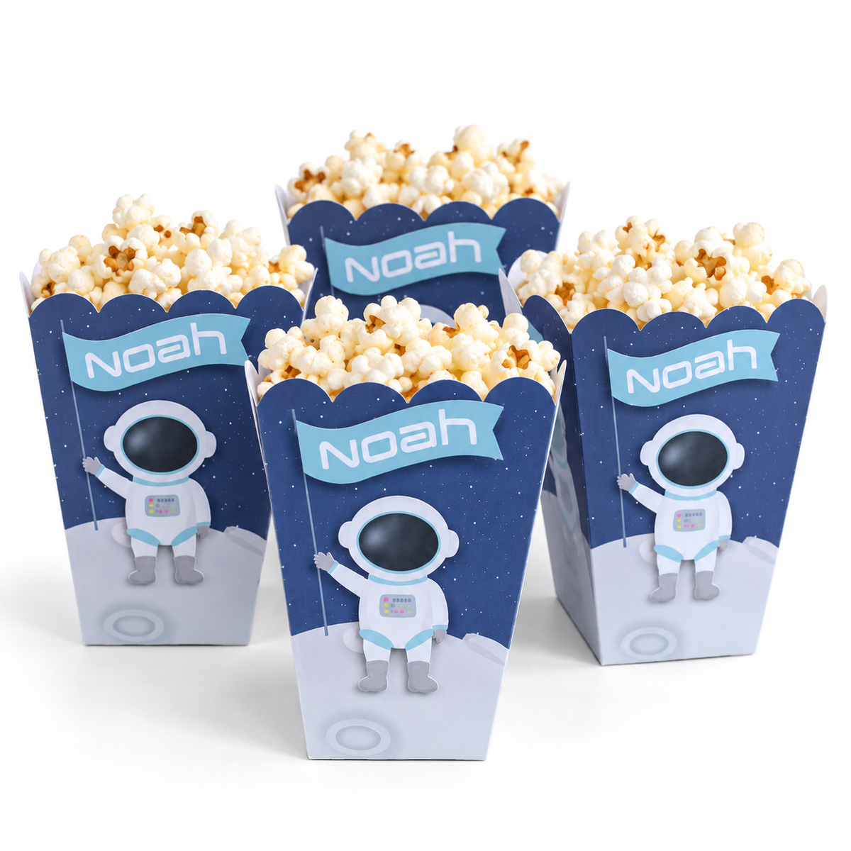Astronaut Popcorn Boxes