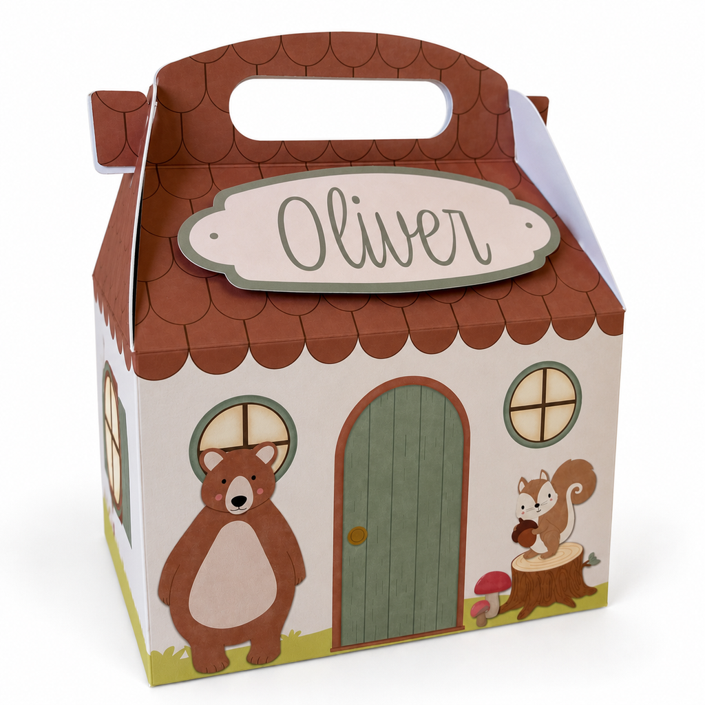 Woodland House Favor Box