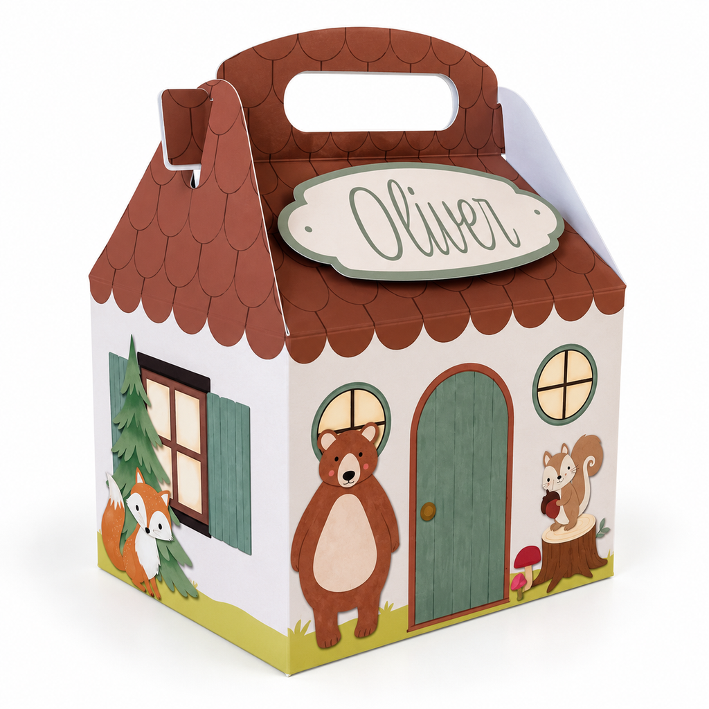 Woodland House Favor Box