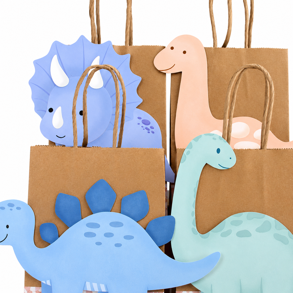 Dinosaur Favor Bags