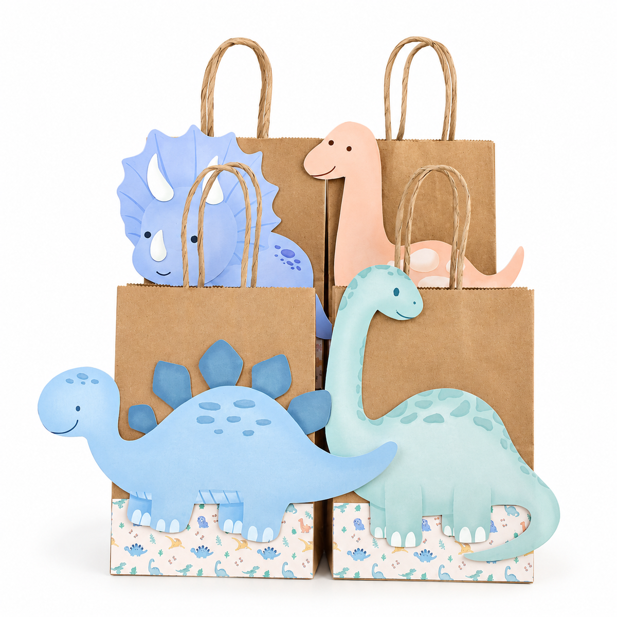 Dinosaur Favor Bags