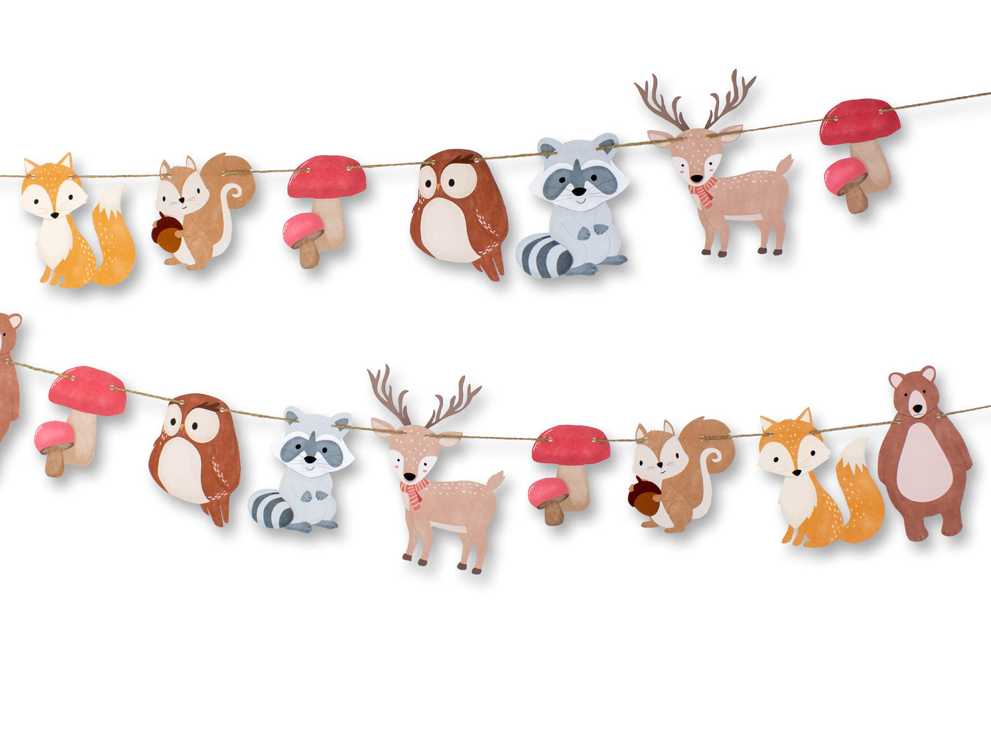 Woodland Animals Garland