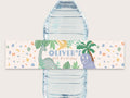 Dinosaur Bottle Labels - Printable & Customizable