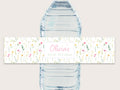 Floral Bloom Bottle Labels - Printable & Customizable