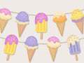 Printable Ice Cream Garland