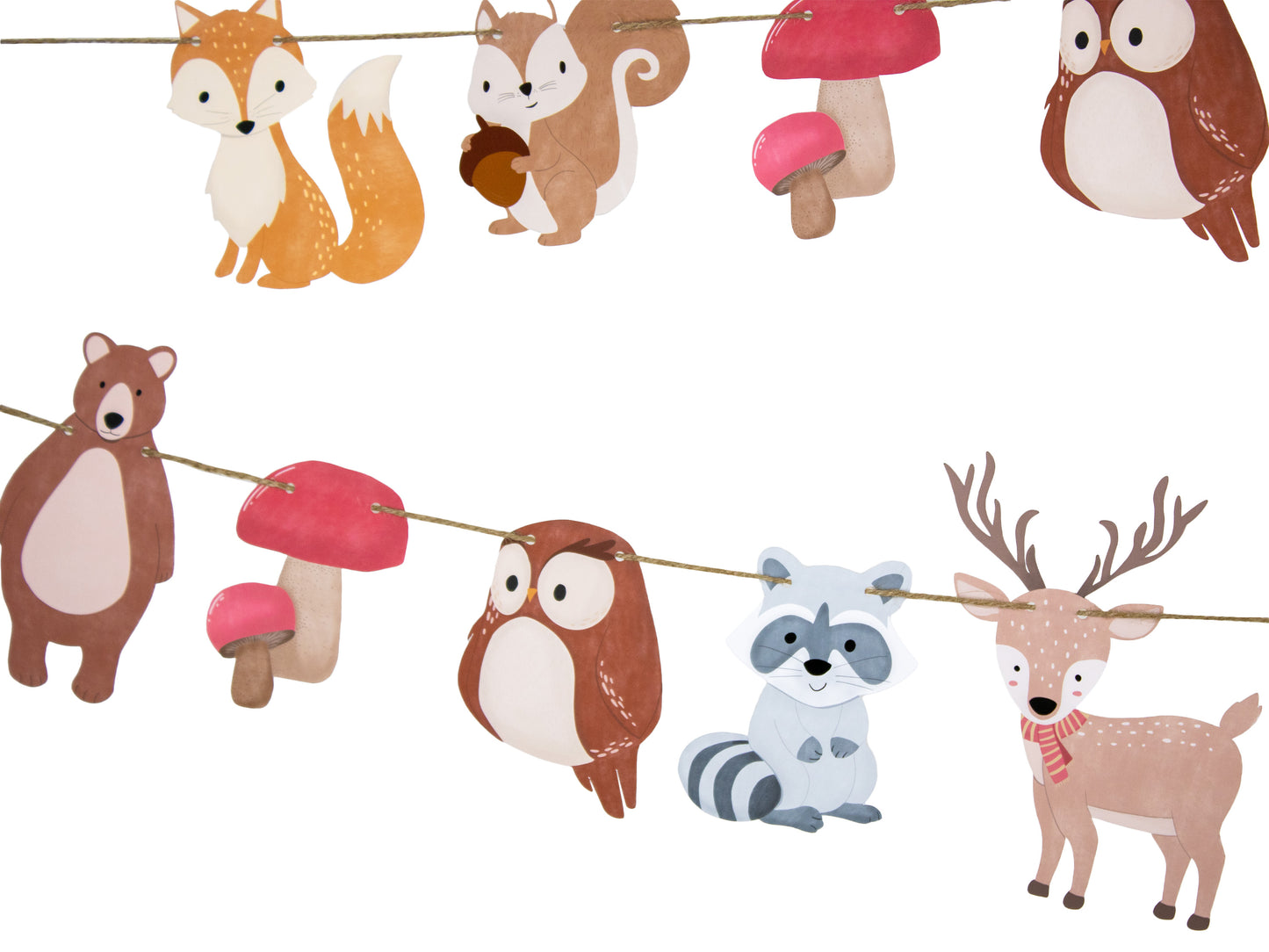 Woodland Animals Garland