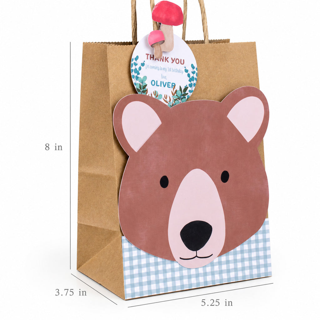 Woodland Animal Favor Bags