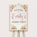 Printable Strawberry Welcome Sign