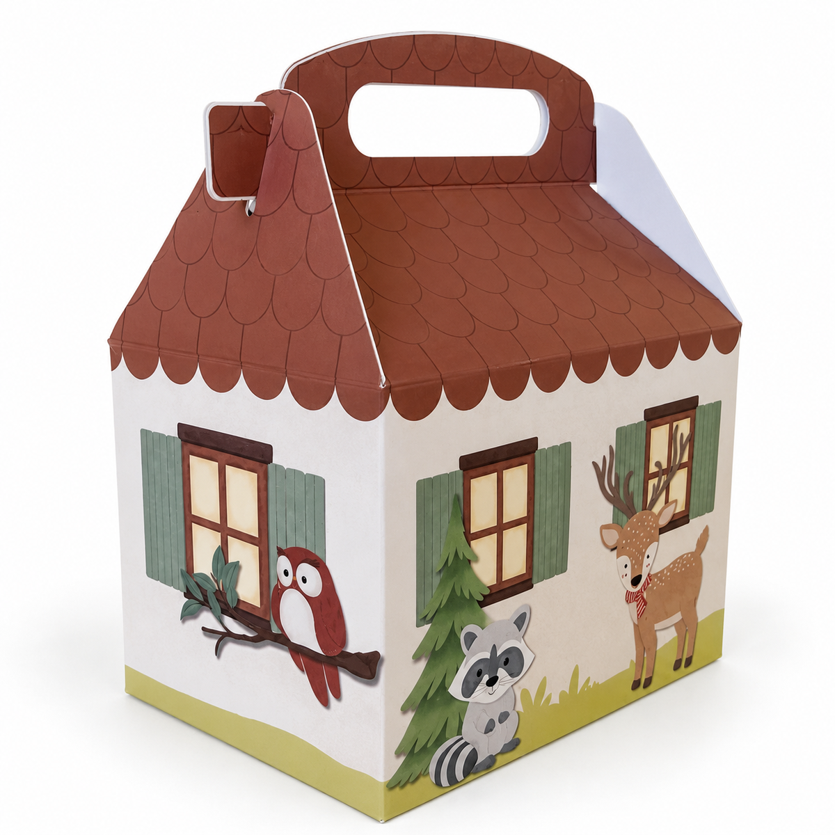 Woodland House Favor Box