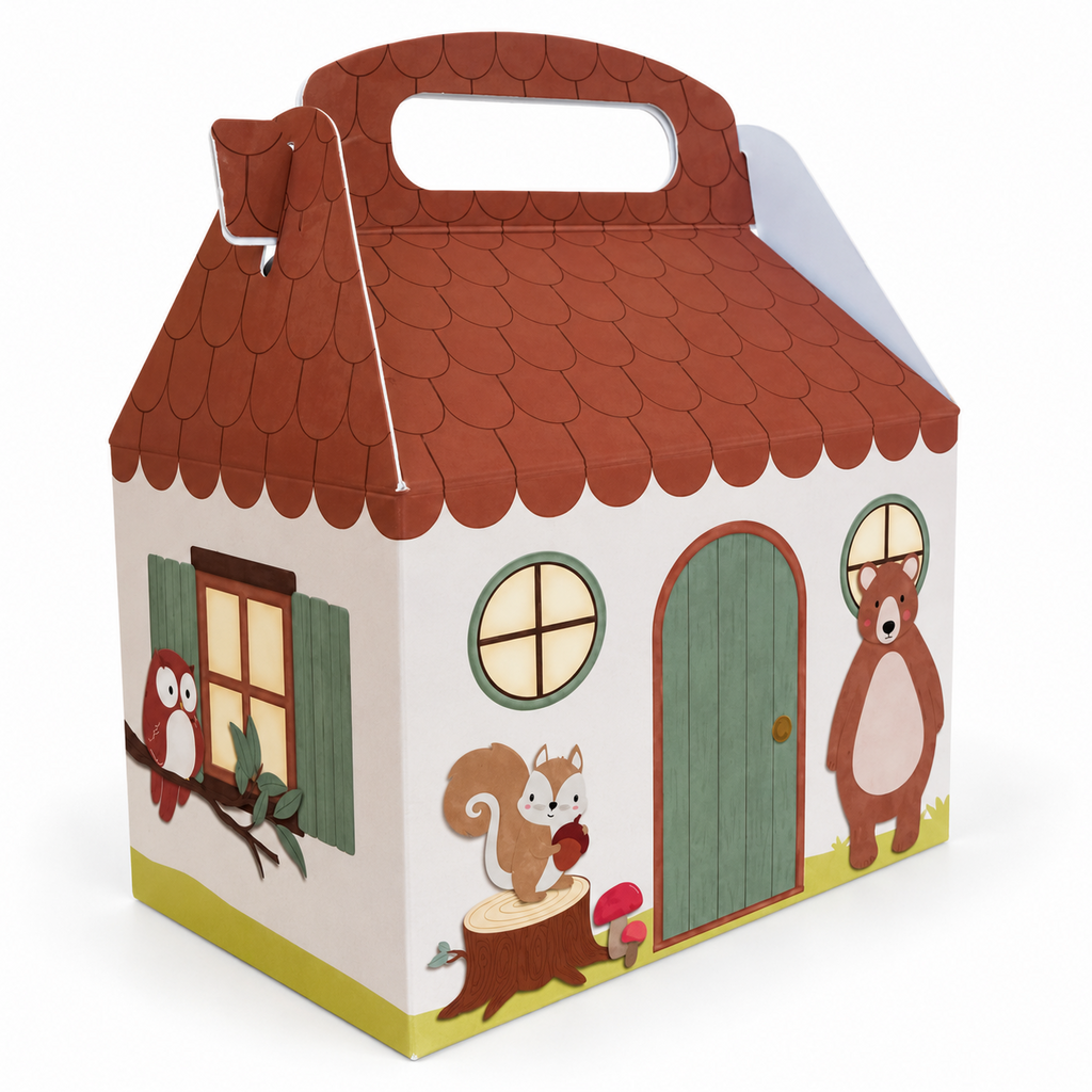 Woodland House Favor Box