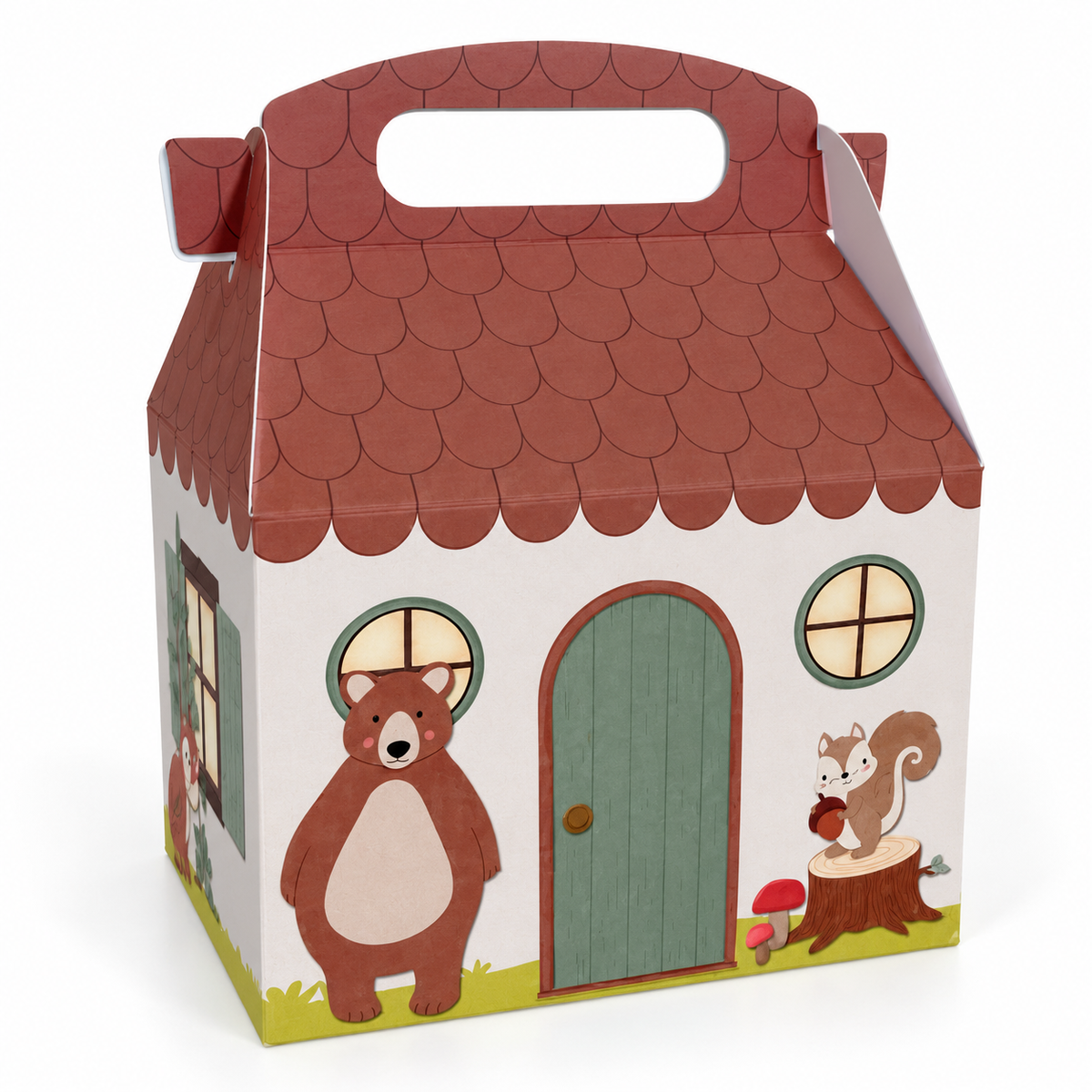 Woodland House Favor Box