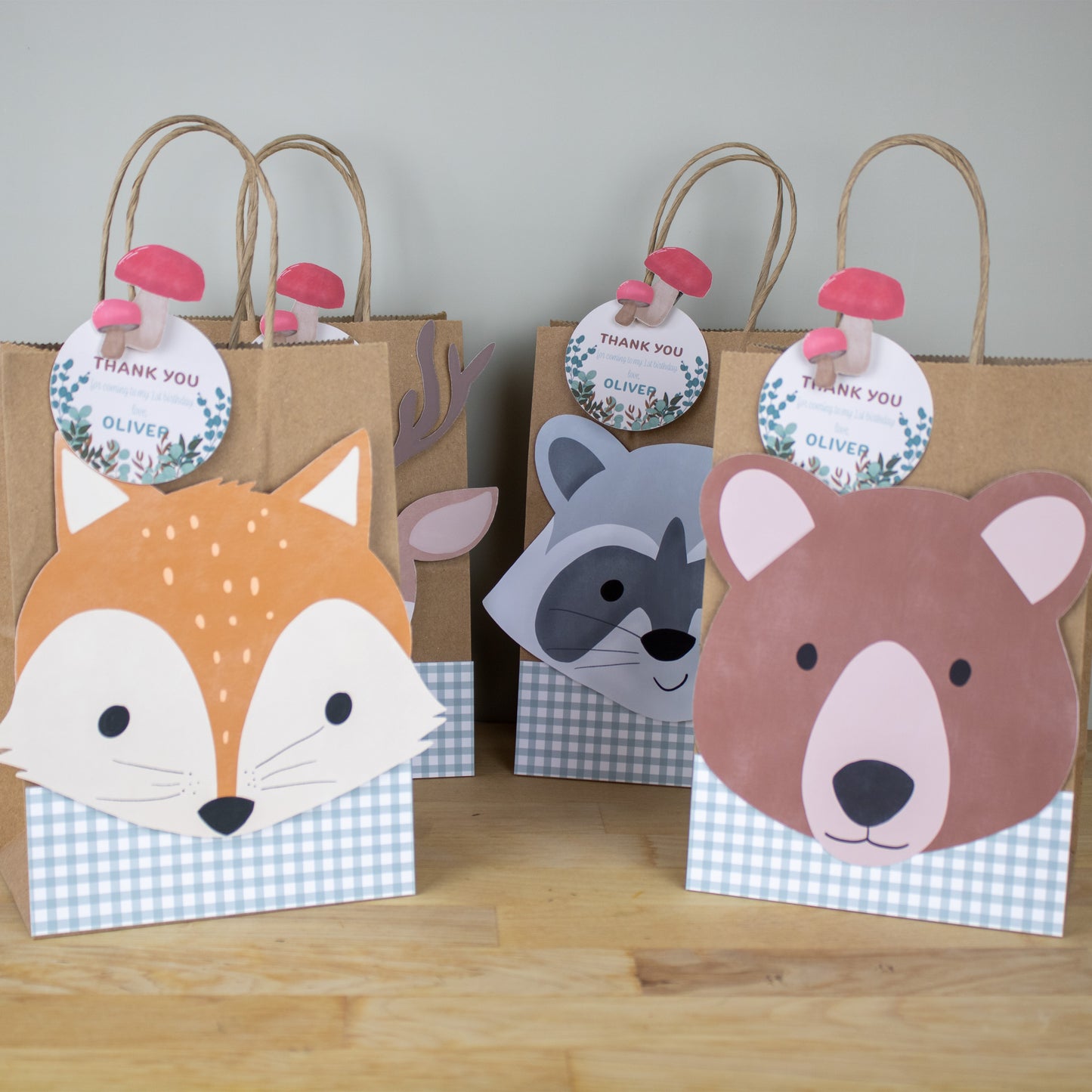 Woodland Favor Bags