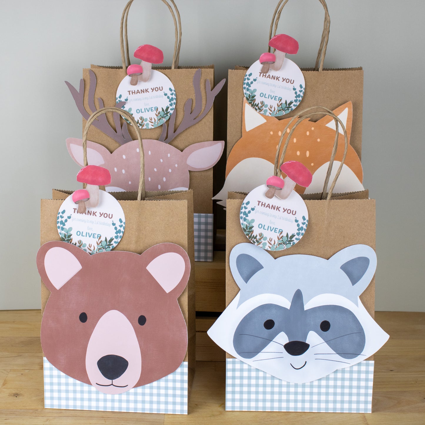 Woodland Favor Bags