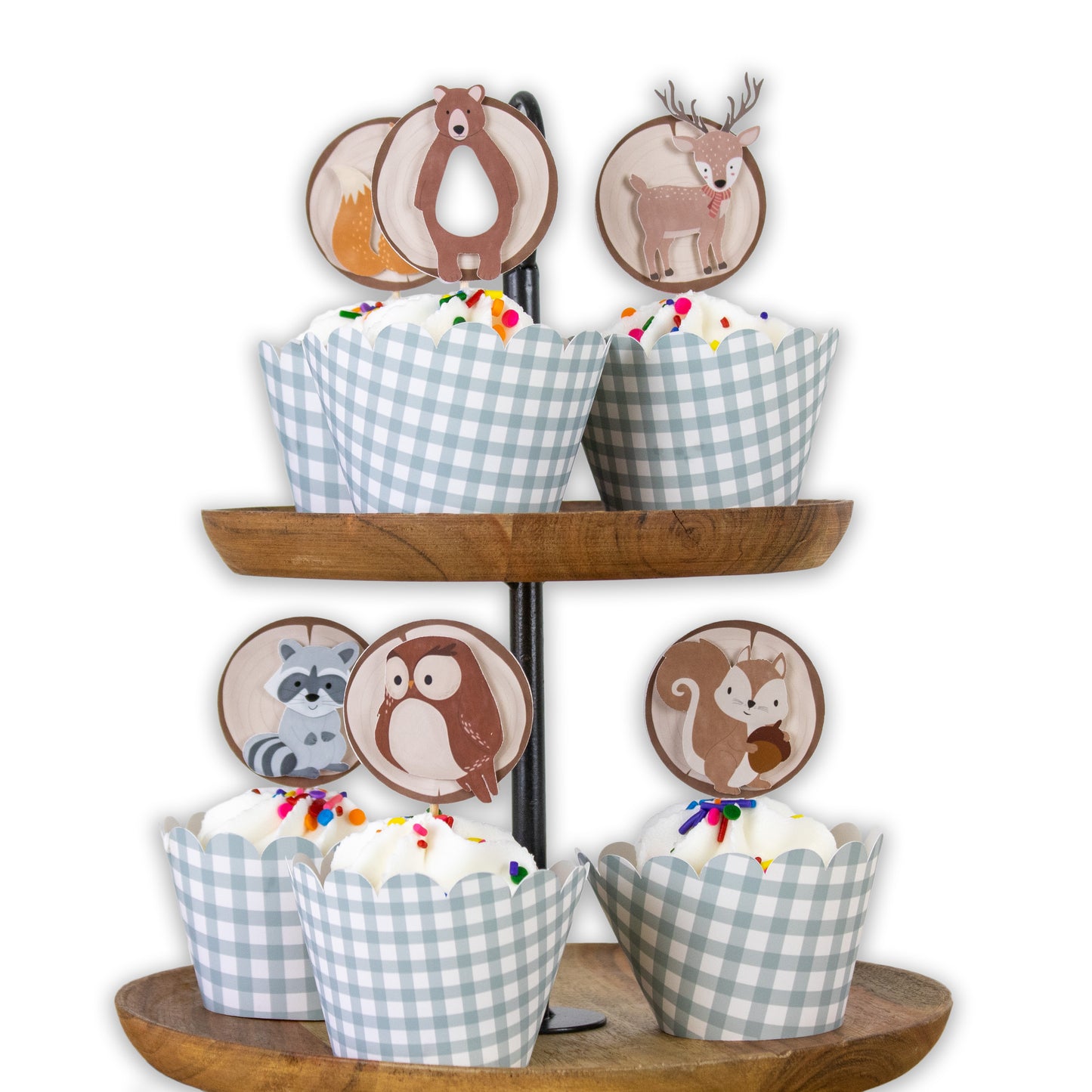 Woodland Cupcake Decoration